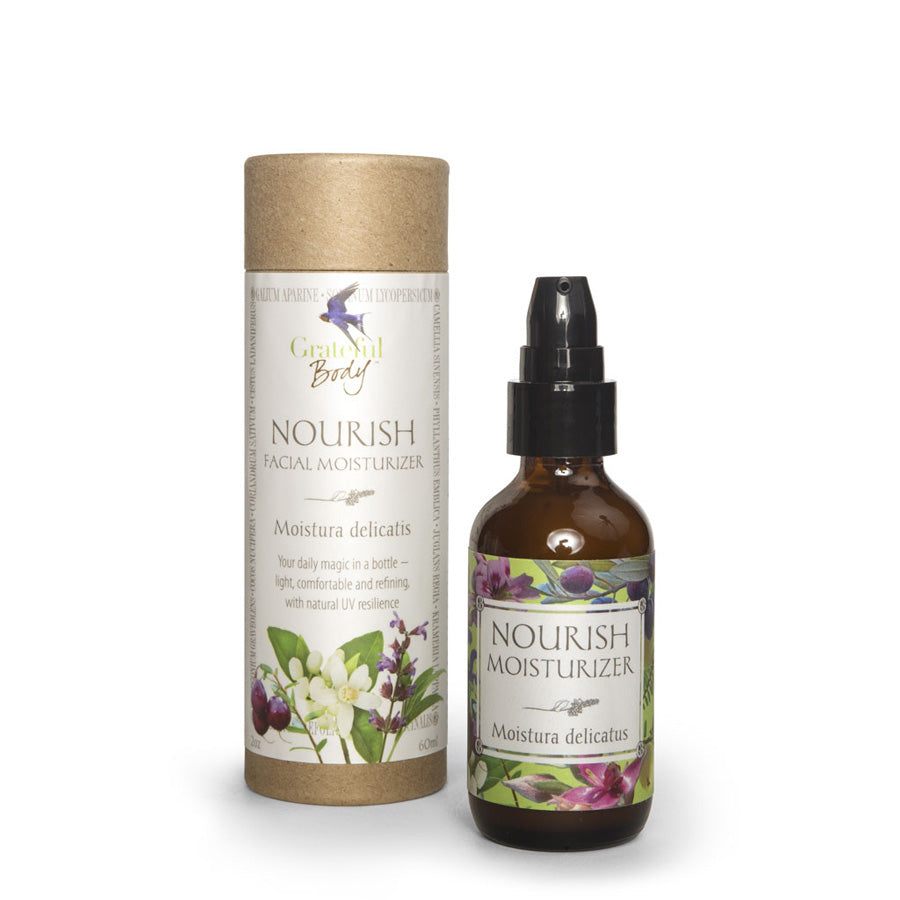 Nourish Facial Moisturizer Grateful Body organic holistic nontoxic vegan cruelty-free