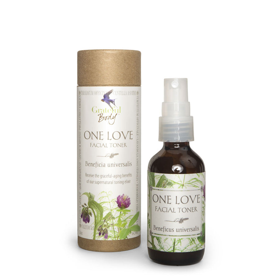 One Love Toner Grateful Body firming wrinkle aging organic vegan cruelty-free