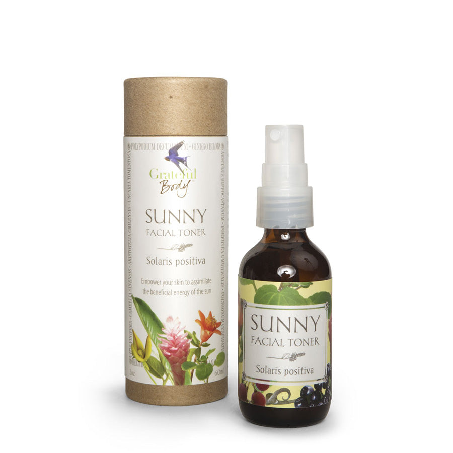 Sunny Toner Grateful Body UV protection nontoxic organic sun skin care